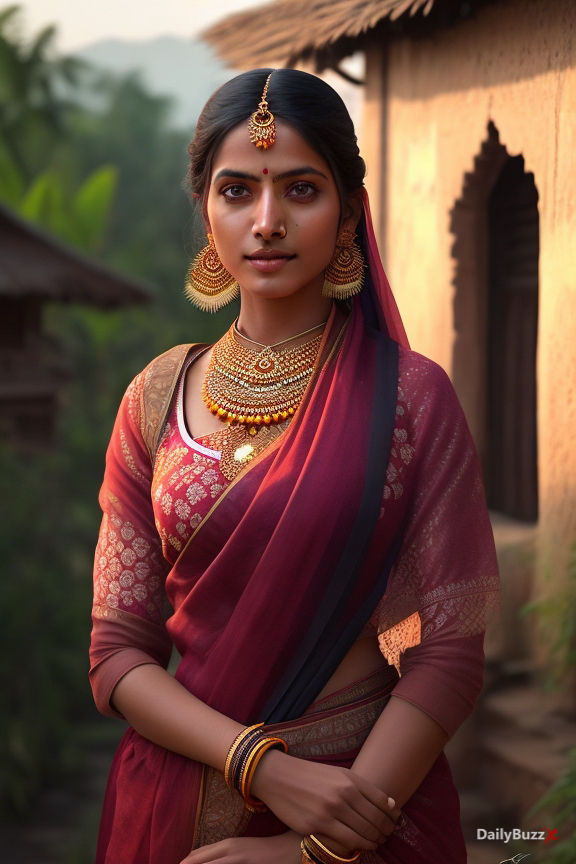 AI-Generated Images of Indian Women