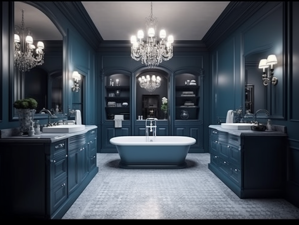 20 Blue Vanity Bathroom Ideas