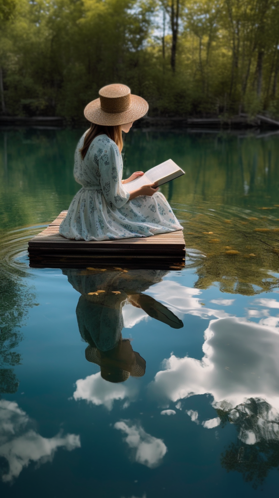 Girl Reading Book Aesthetic Wallpapers for Mobile and iPhone