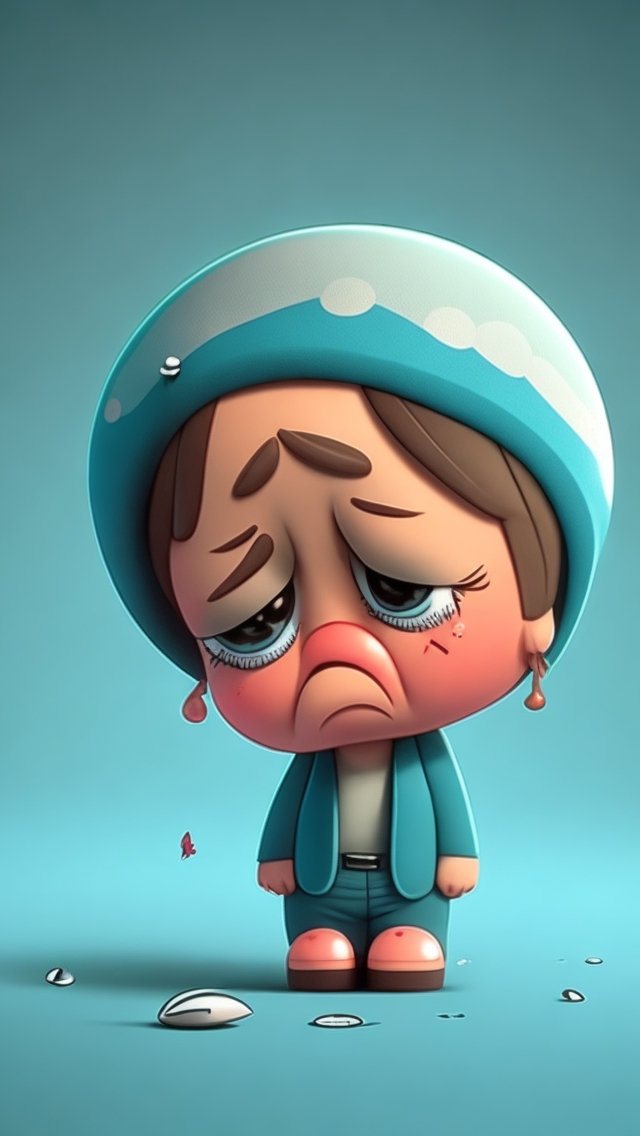 Sad Reaction Cartoon Images Collection