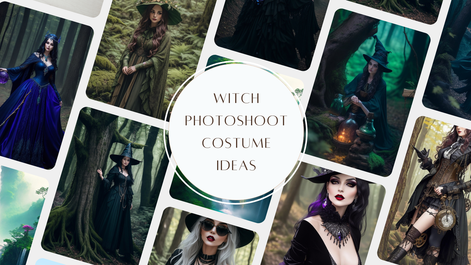 Stunning Witch Photoshoot Costume Ideas to Captivate and Charm