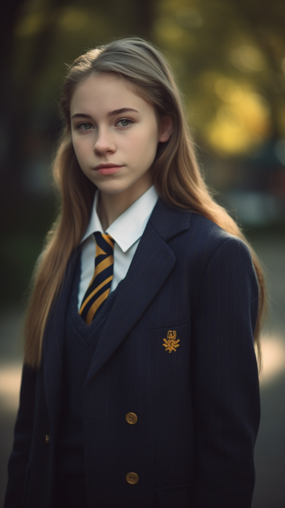 AI-Generated Canada School Girls