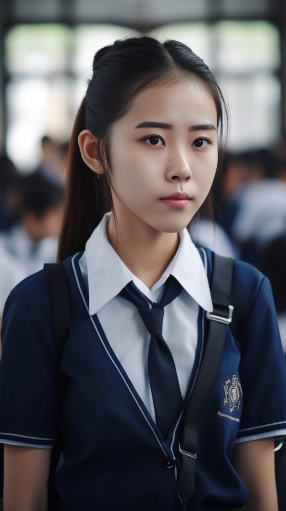 AI-Generated Thai School Girls