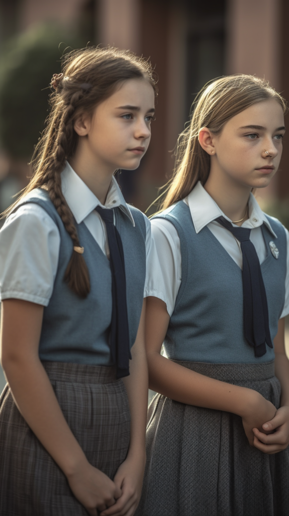 AI-Generated USA School Girls