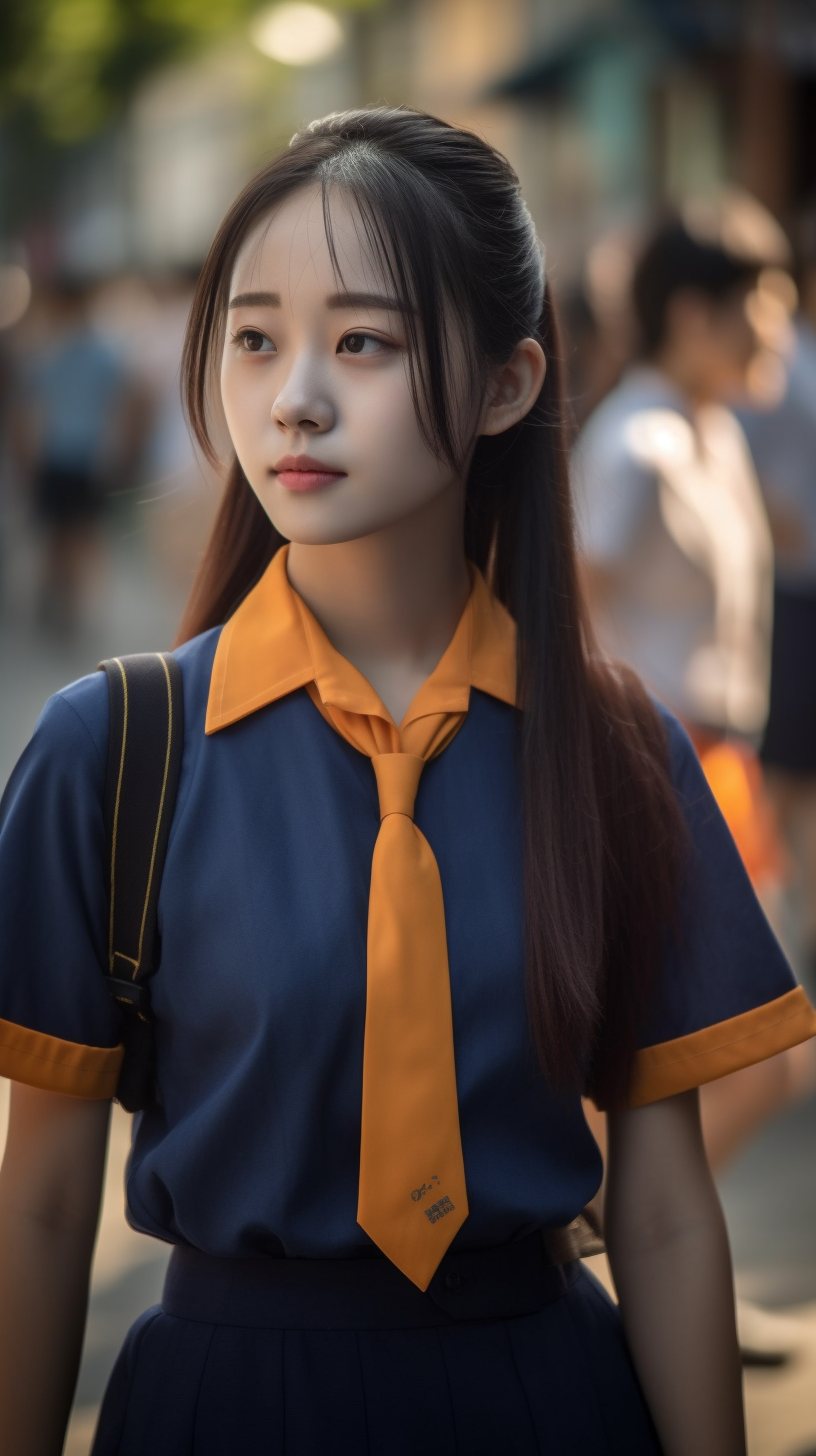 60 AI-Generated School Girls Across Nations