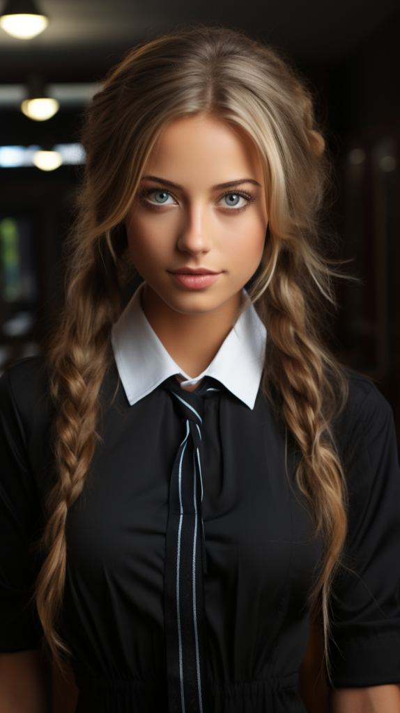 AI-Generated German School Girls