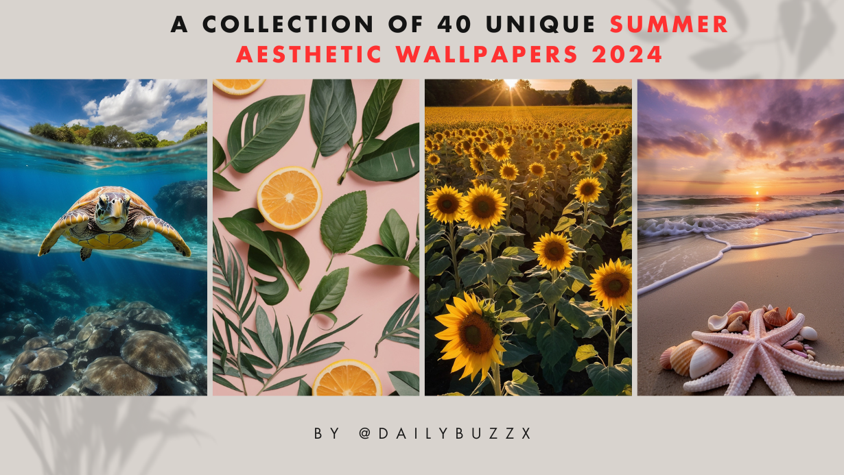 A Collection of 40 Unique Summer Aesthetic Wallpapers 2024